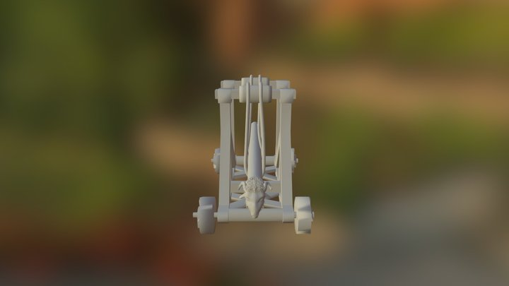 Ariete Medieval 3D Model