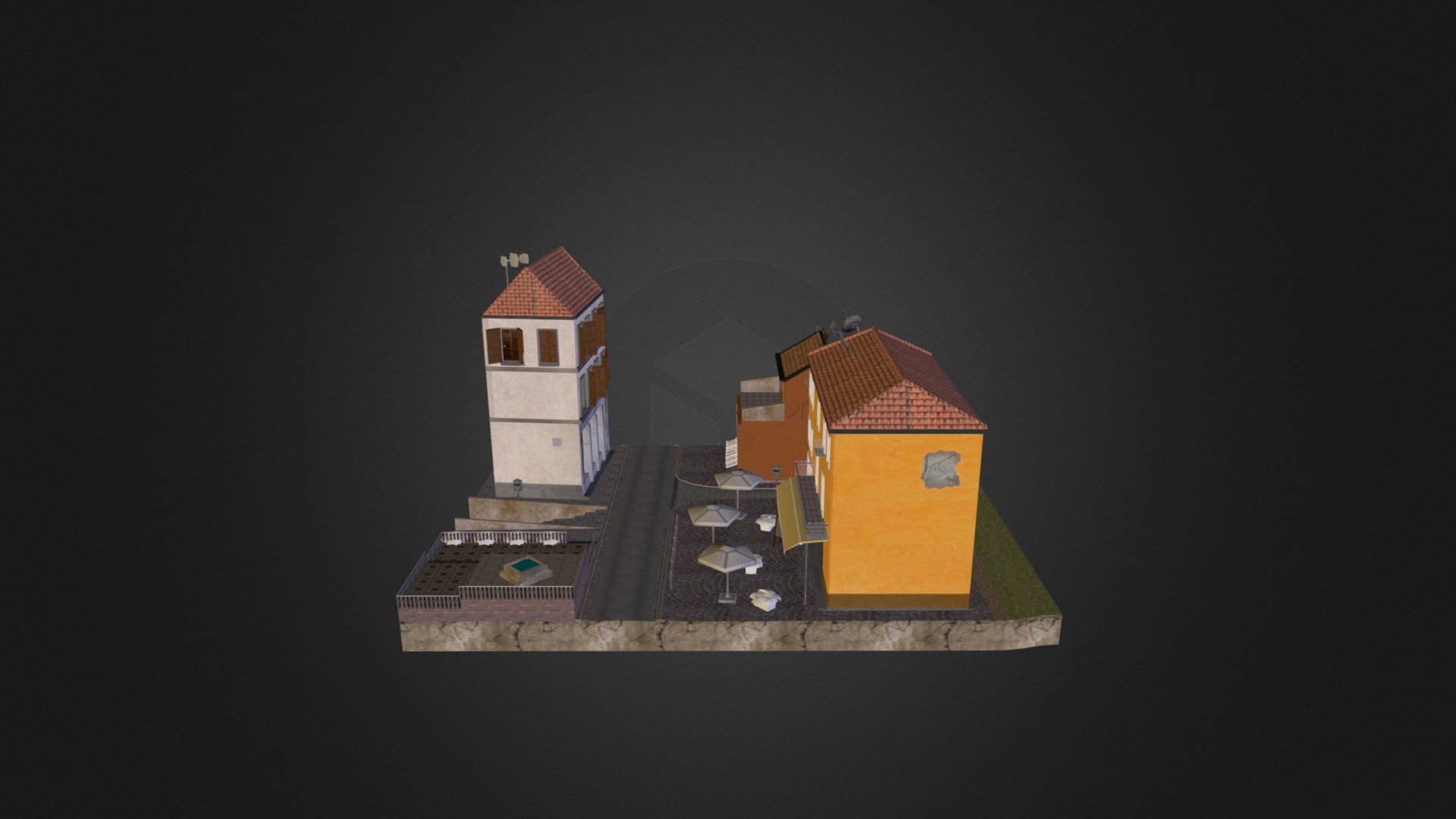 City scene by Amir