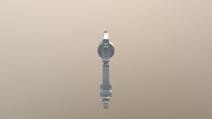 Mccree's Peacekeeper 3D Model