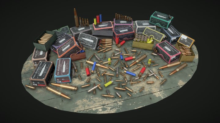 Ammo Pack 3D Model