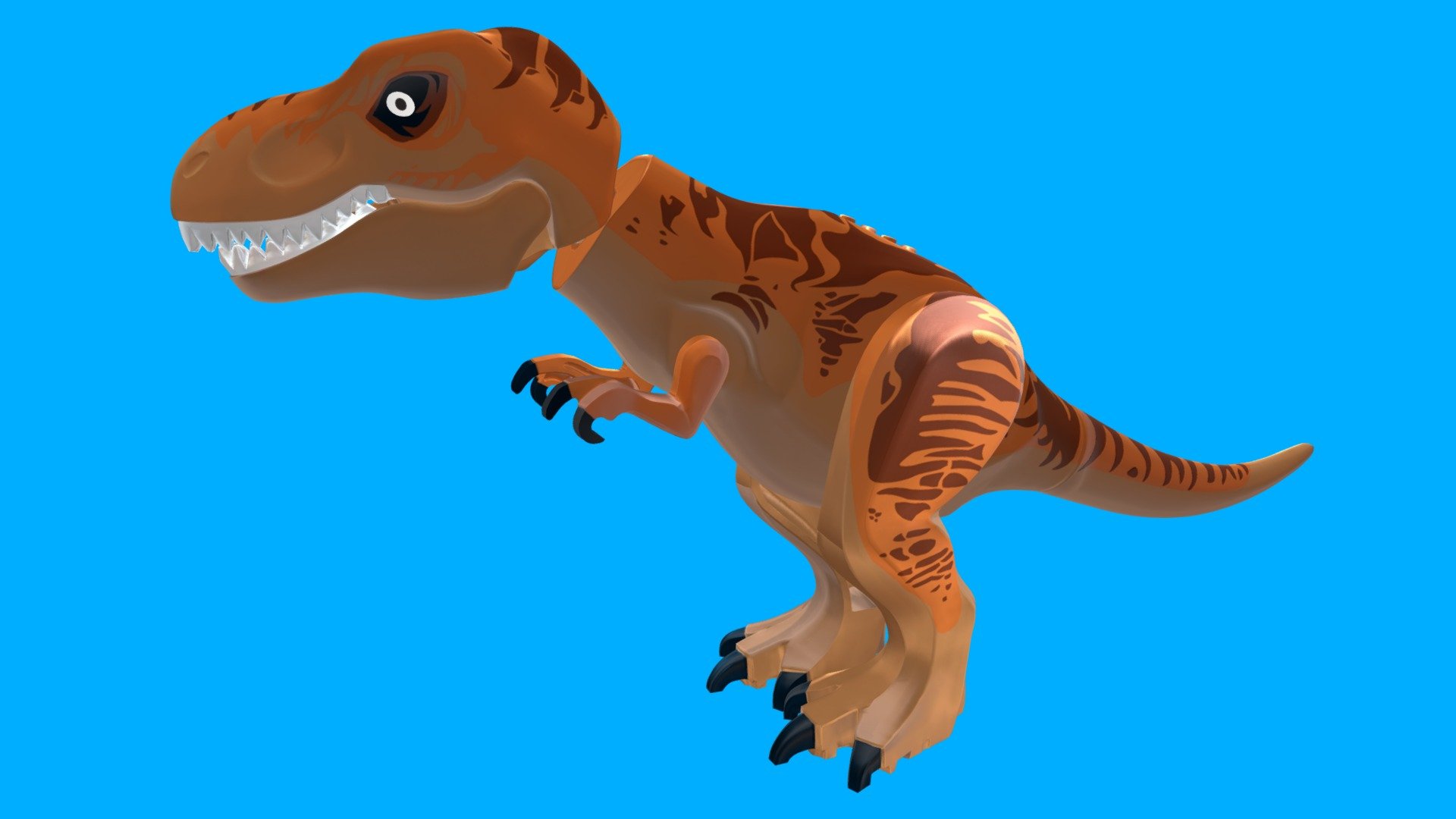 Free STL file Lego Dinosaur 🦖・3D print model to download・Cults