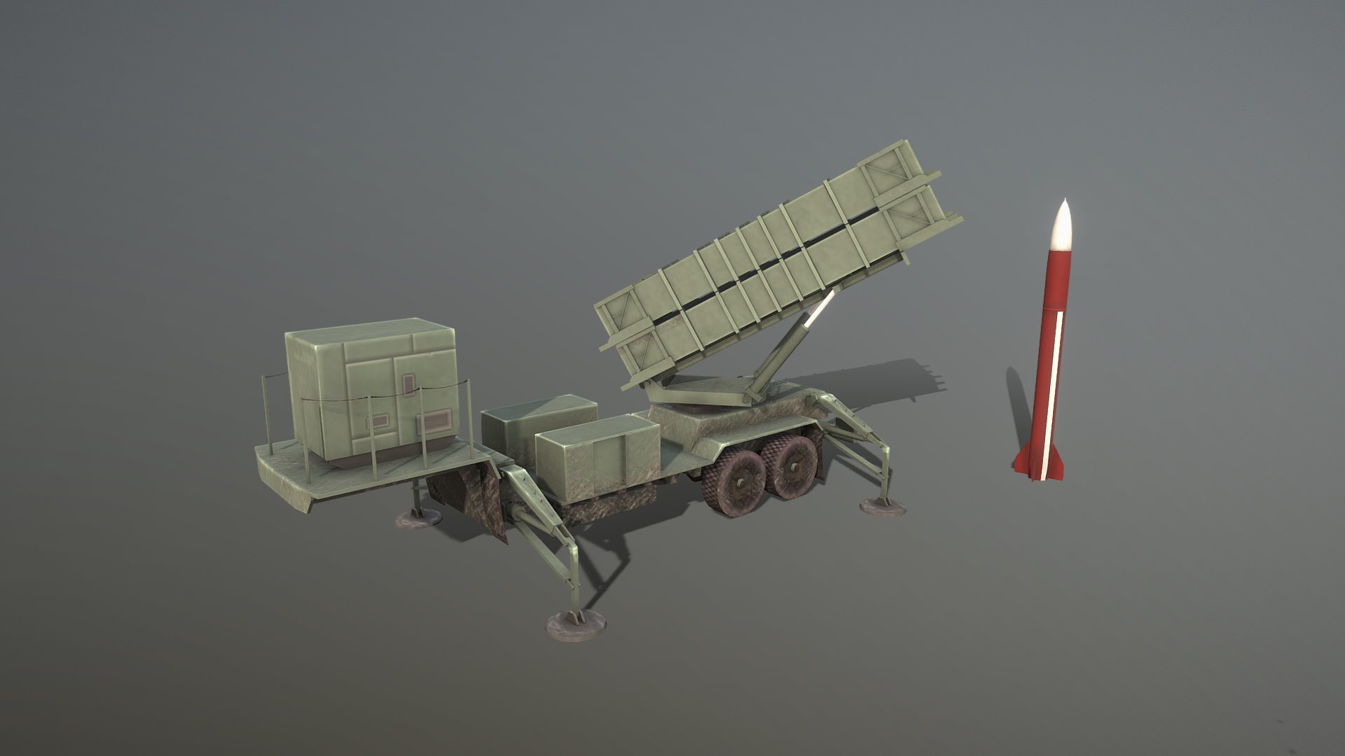 MIM-104_Patriot___M903_Launcher_Trailer