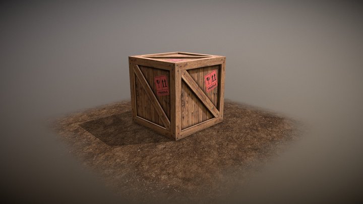 Cassa (Wooden Box) 3D Model