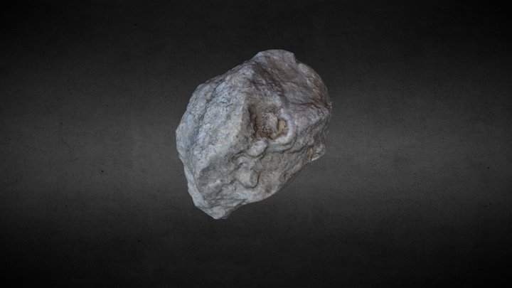 Photorealistic Mediterranean Rock Optimized 3D Model