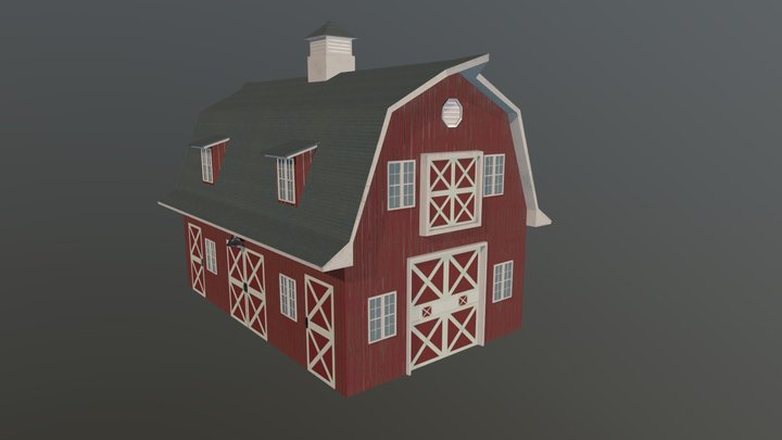 Barn 3D Model