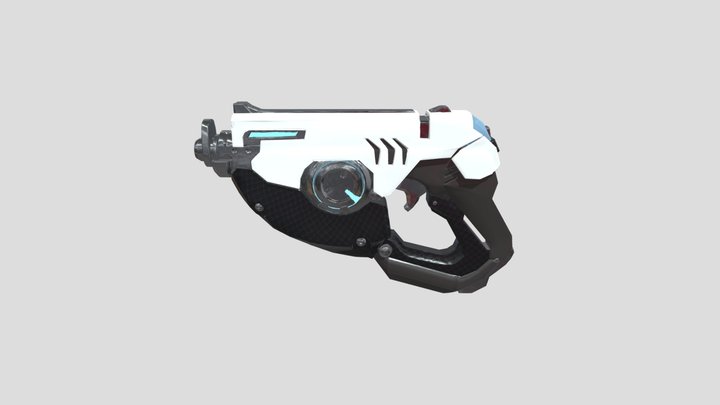 Tracer's Gun 3D Model