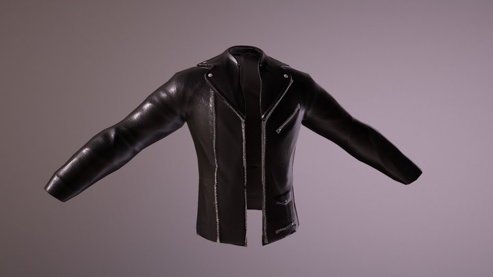 Character Jacket 3D Model