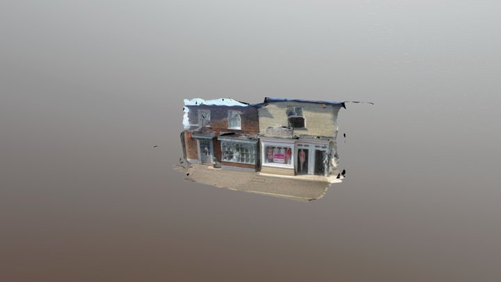 Old town street 1 3D Model