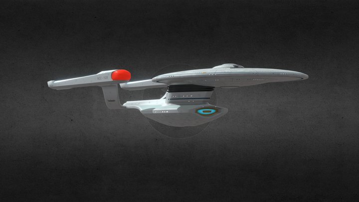 U.S.S. Destiny Fan Design 3D Model