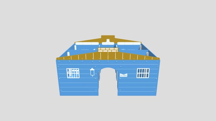 Early Childhood Playhouse- PlaySpec 3D Model