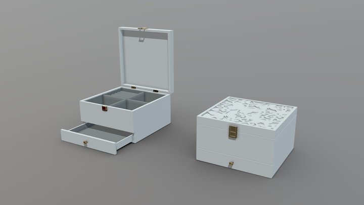 Jewelry Casket – Free 3D Model STL