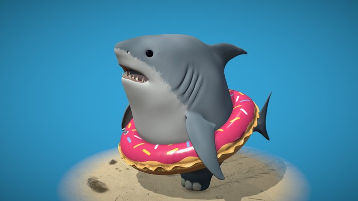 Shark boi 3D Model