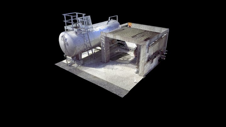 Tank Fire Room 3D Model