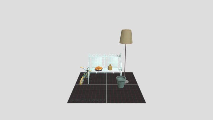 DAE 5 Finished Props - Grandma House 3D Model