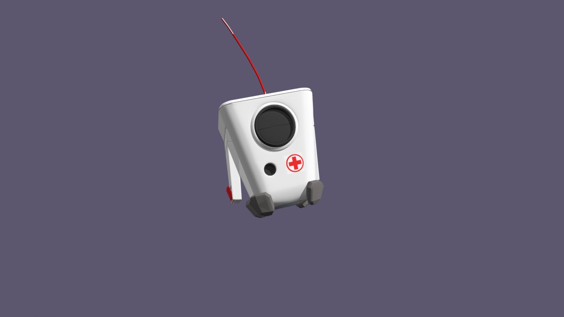 HealthBot - 3D model by Monikio [dc74ae4] - Sketchfab