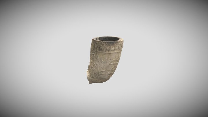 Cachimbo decorado 3D Model