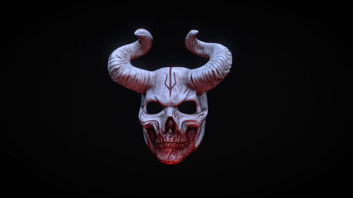 Skullmask 3D Model