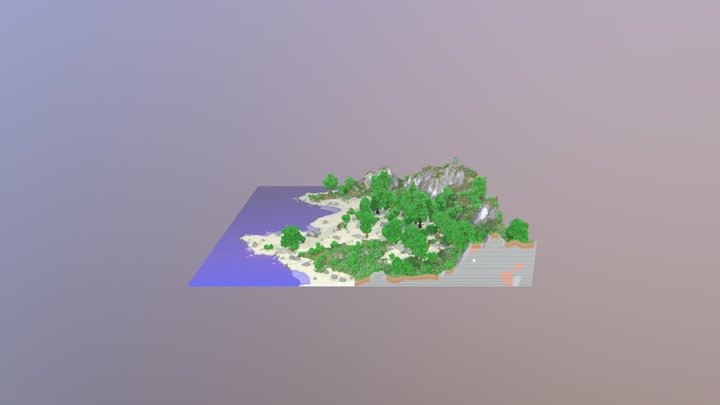 Silent Environments Large Terrain Test 3D Model
