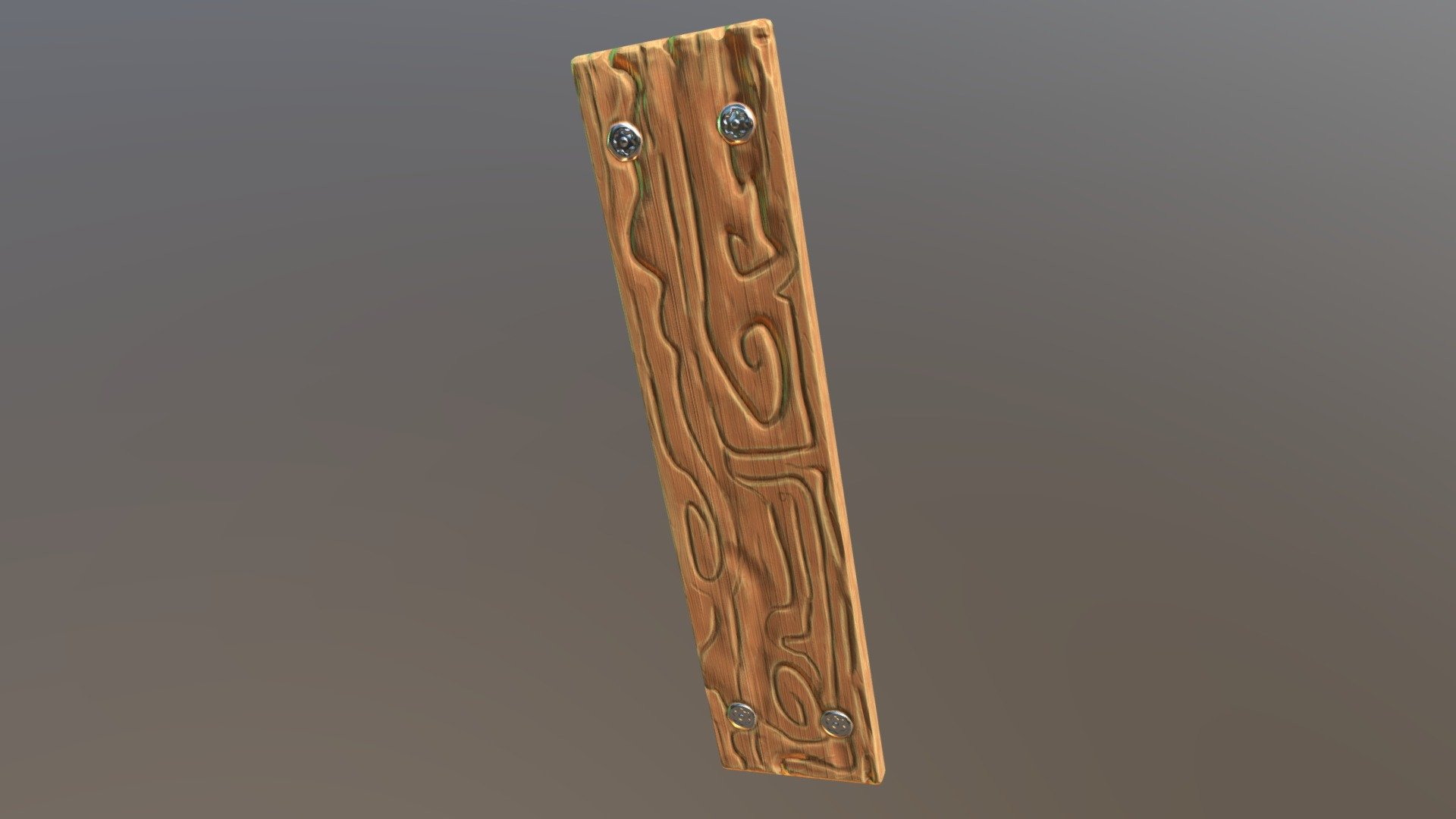 Plank - Cartoony — Sketchfab embed 3D viewer