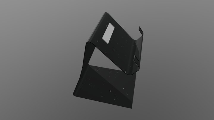 Modern Metal Phone Stand 3D Model 3D Model