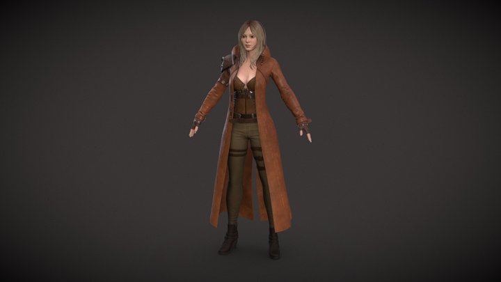 Brawler 3D Model