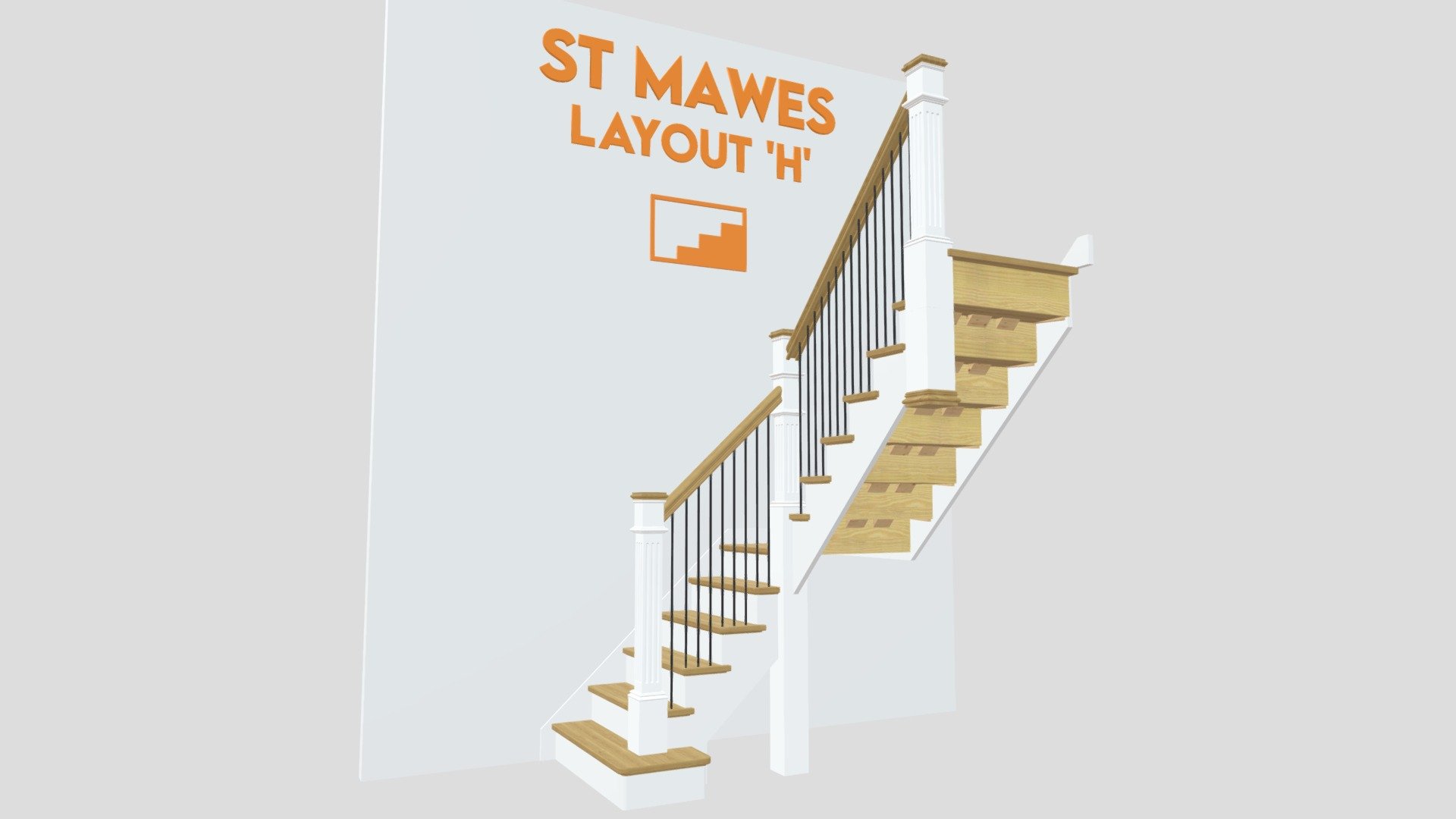 St Mawes - Layout H — Sketchfab embed 3D viewer