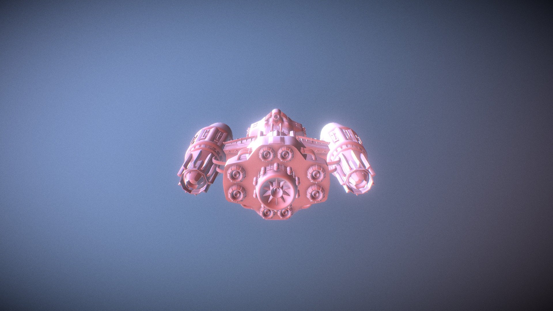 Mining Ship Non Textured