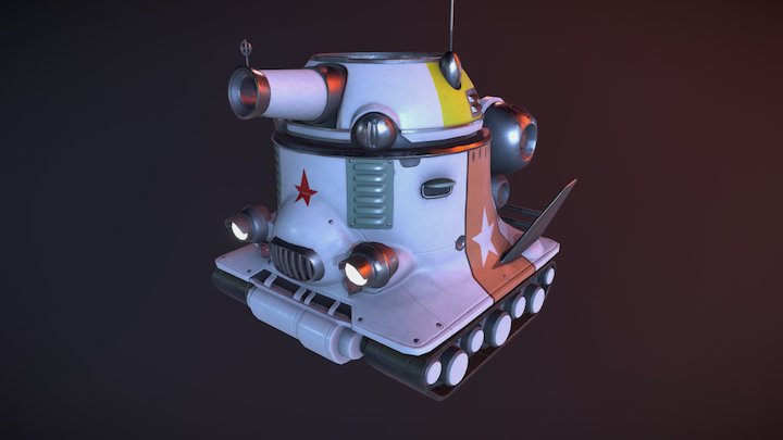 Cat Tank 3D Model