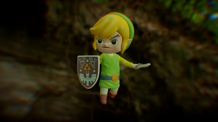 薩爾達 ゼルダの伝説 The Legend of Zelda 3D Model