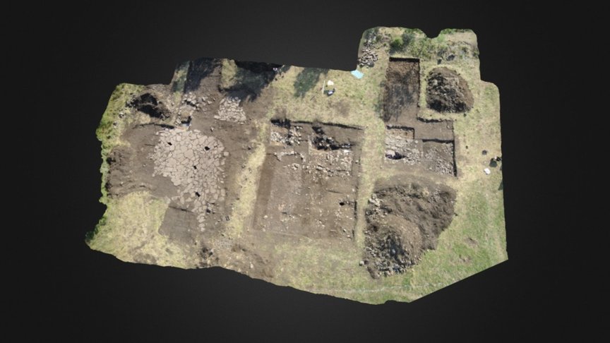 INAIRTECH - Oppidum Gergovie 3D — Sketchfab embed 3D viewer