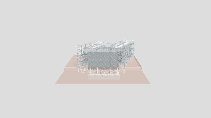 支保工-4 3D Model