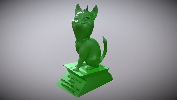 Eurocature Trophy 2019 3D Model