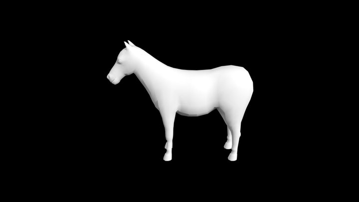 pony 3D Model