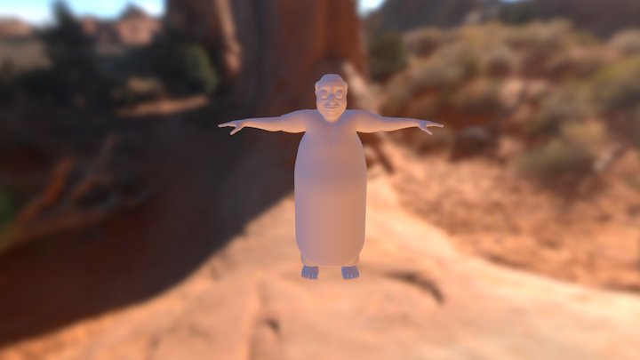 Out of Wreckage: Father 3D Model
