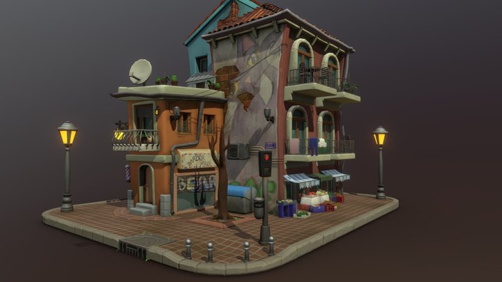My Little Valencia 3D Model