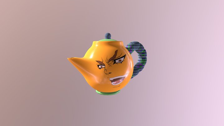 Tea Party - Teapot 3D Model