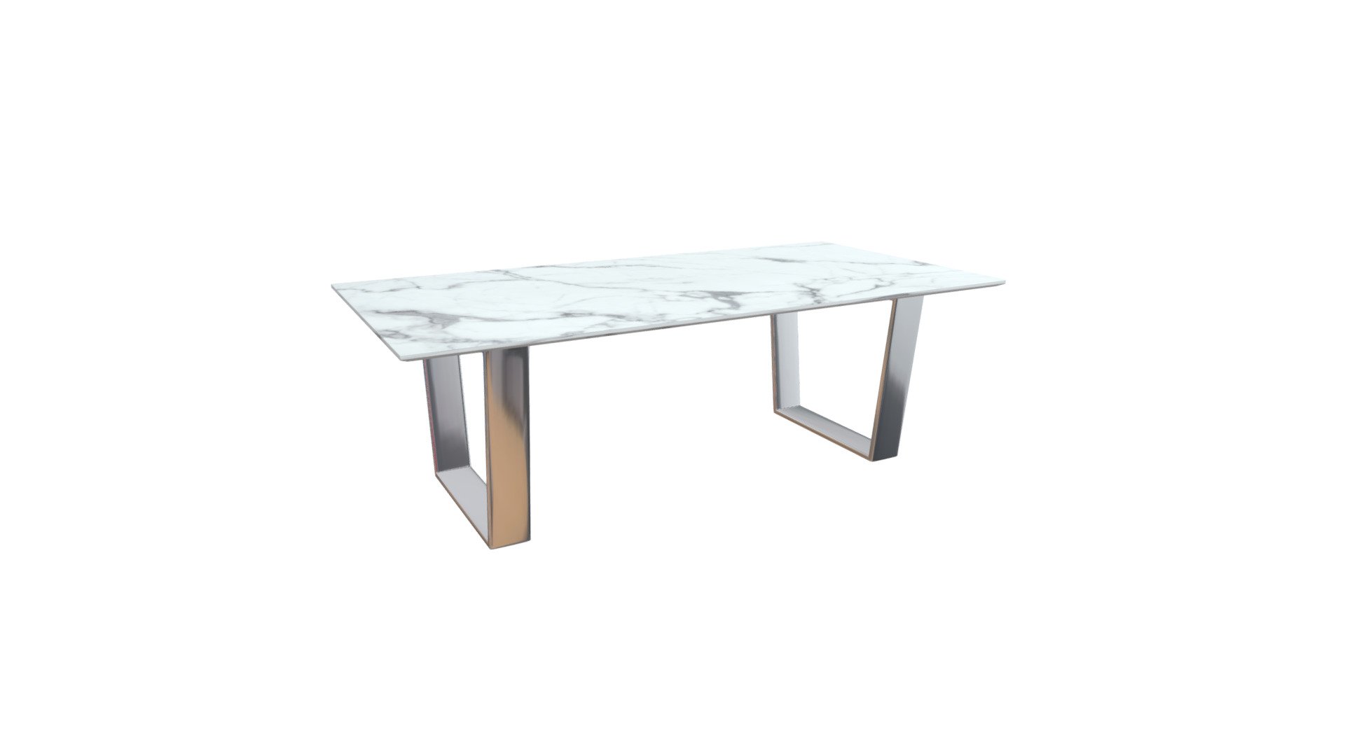 Atlas Coffee Table Stone & Brushed SS 100708 Buy Royalty Free 3D