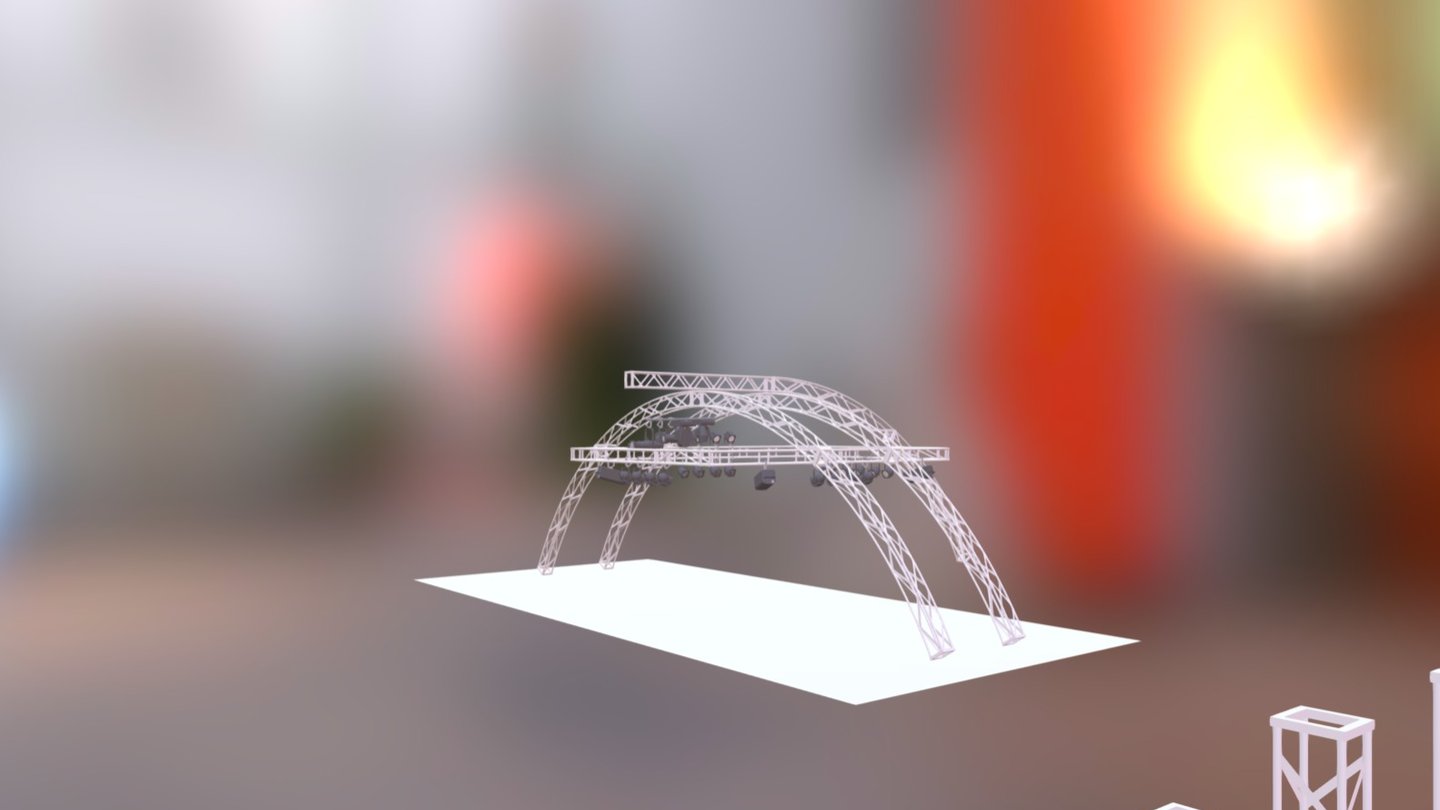 3D Boog - 3D model by renevanderburgh [dc84345] - Sketchfab