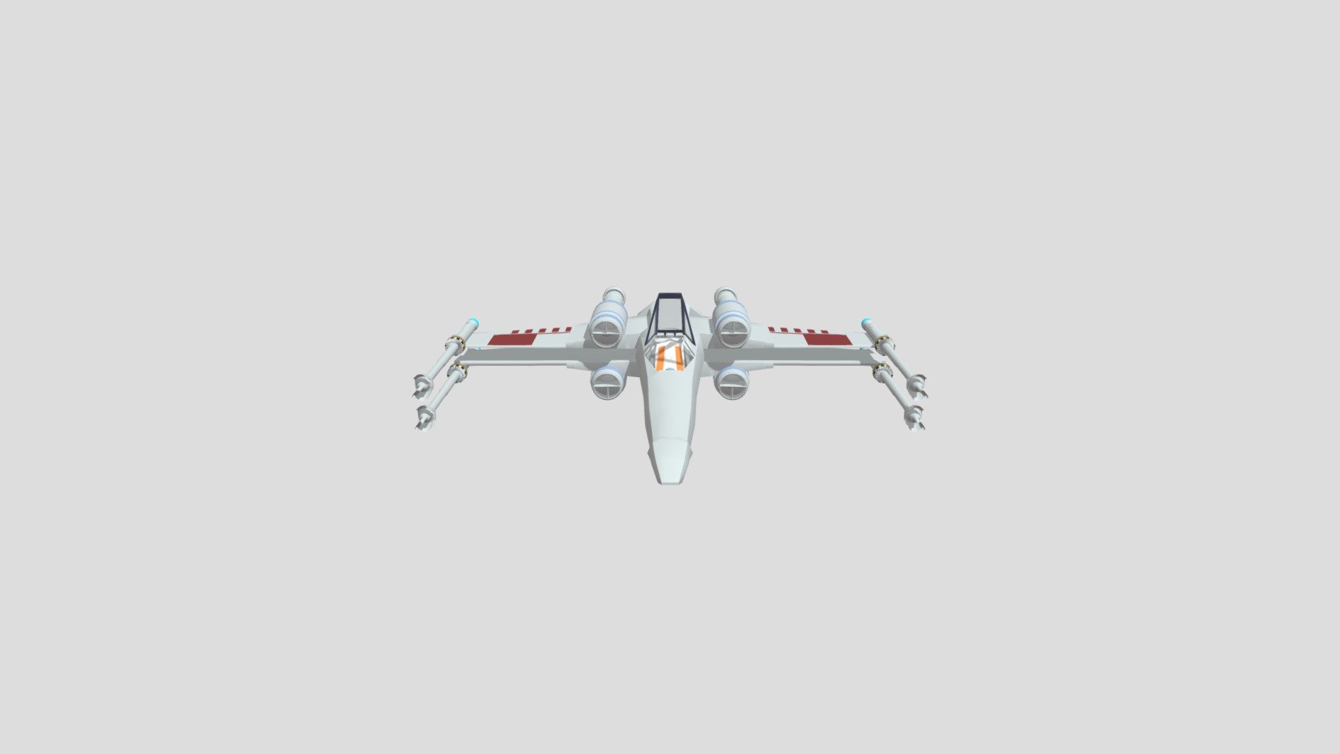 X- wing Animation Demo - Download Free 3D model by Mysticmojo [dc853d0 ...