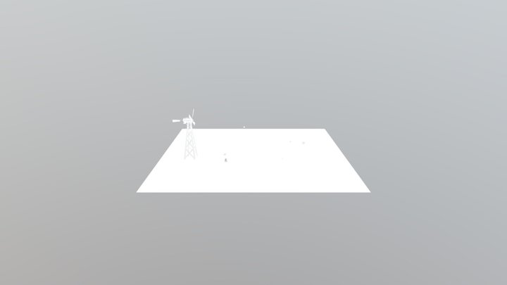 Courage decor 3D Model