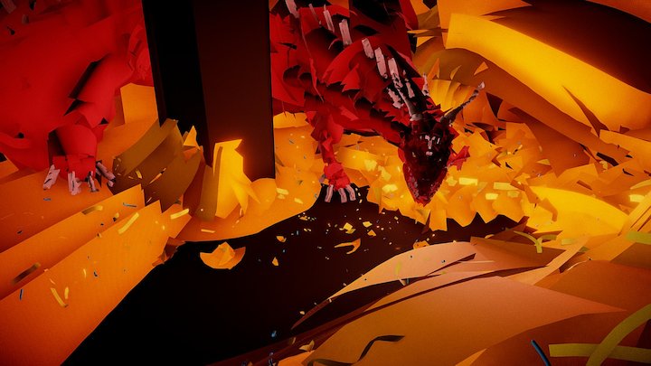 Kocour - Smaug 3D Model