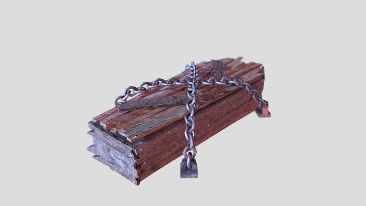 Coffin 3D Model