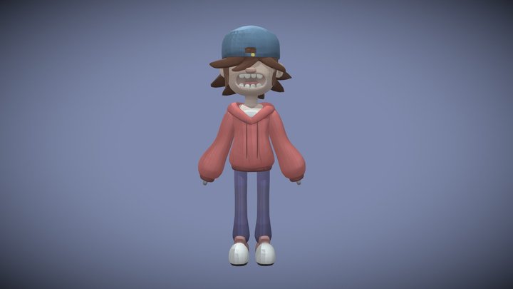 Swing-In! Character 3D Model