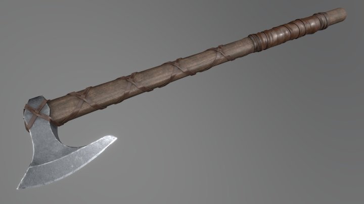 AXE VIKING 3D Model