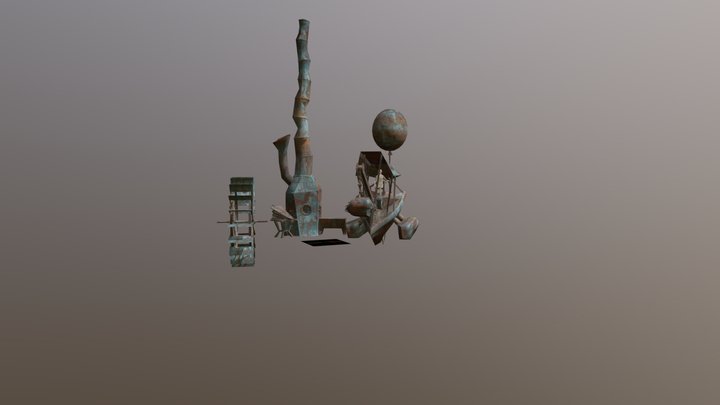 RUSTBORN - Unwrap 3 Model 1 3D Model