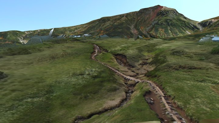 Range of Susoai-daira 3D Model