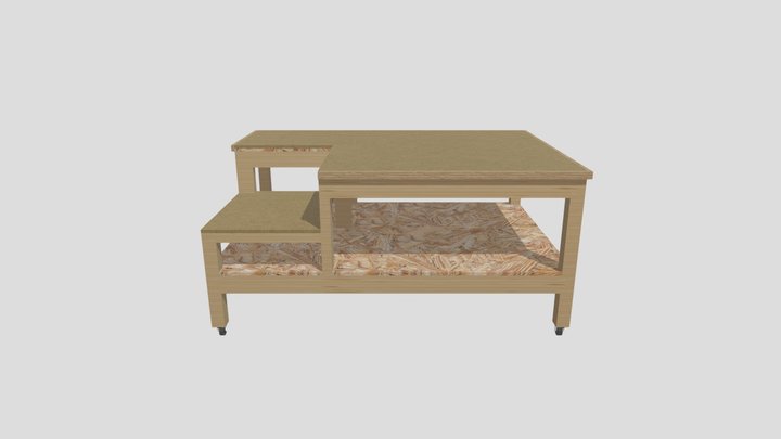 Workbench For Bosch GTS254 Table Saw