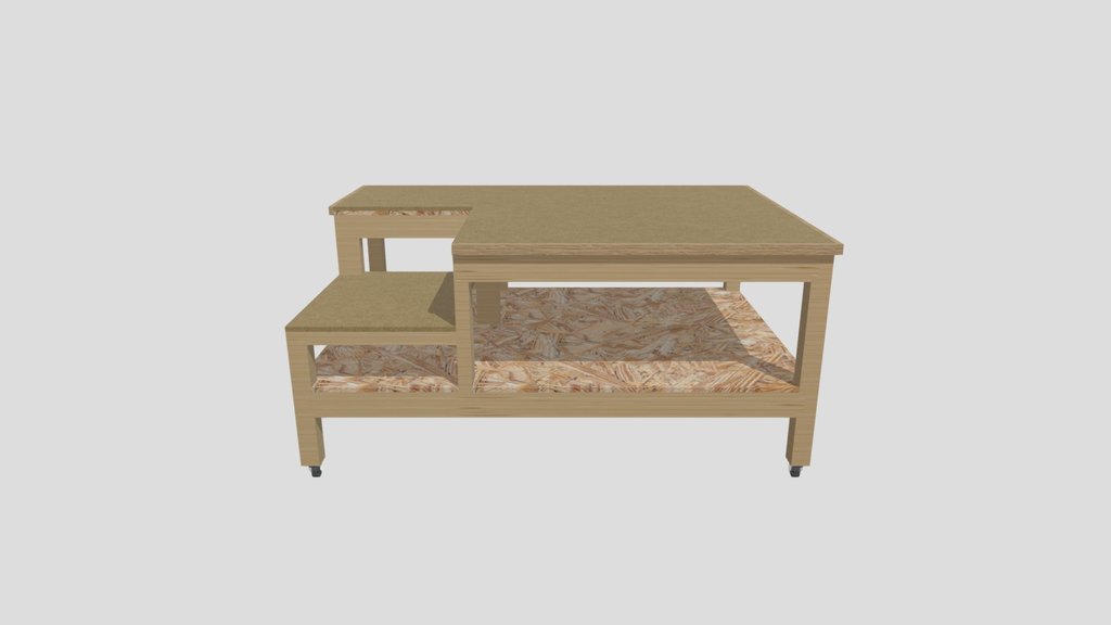 Workbench For Bosch GTS254 Table Saw