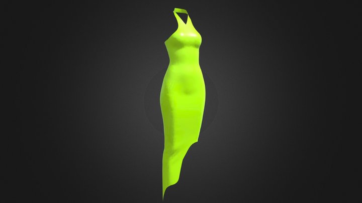 Dress_v020/2 (without dummy) low polly – Modello 3D gratuito STL