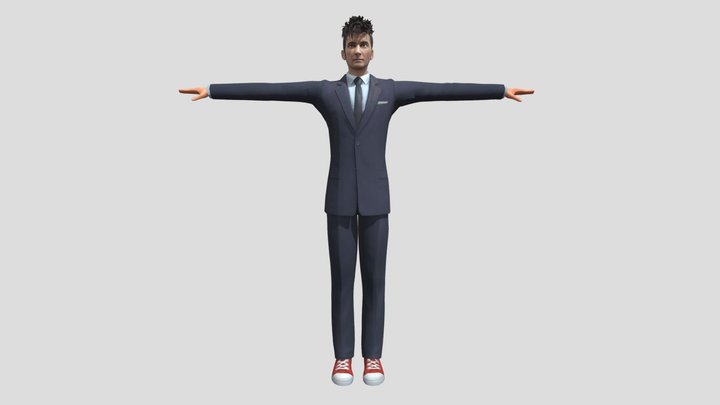tenth doctor 3D Model